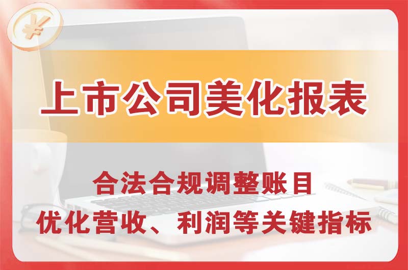 汉川上市公司美化报表